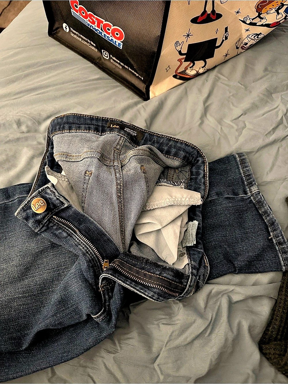 Lee Regular Fit Bootcut Jeans Blue Jeans
